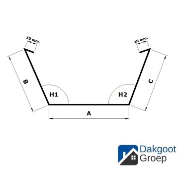 Zinken verholen goot type C