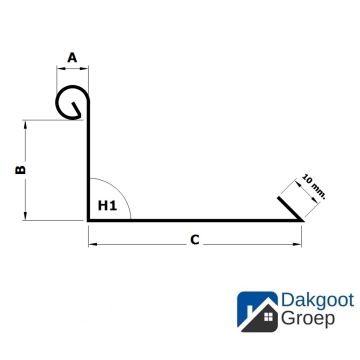 Zinken verholen goot type G